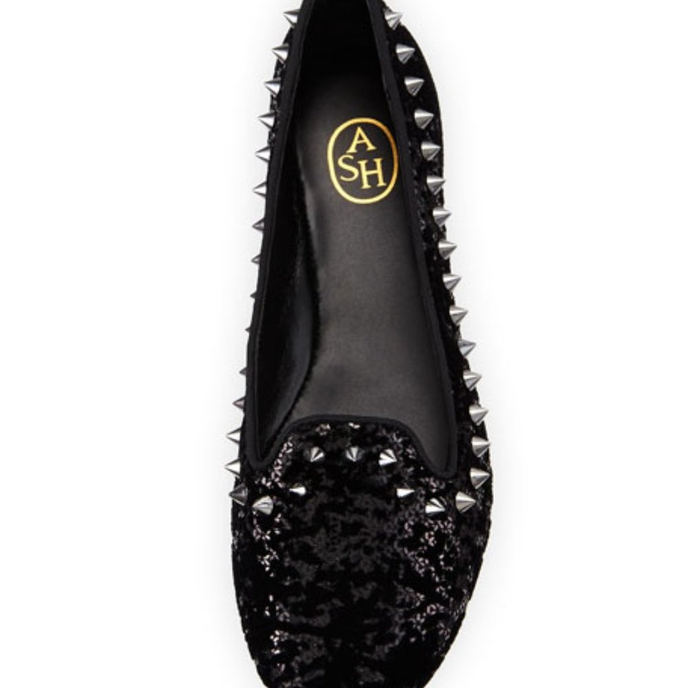 ASH As-if Sequin Spiked Flat - Picture 2 of 6